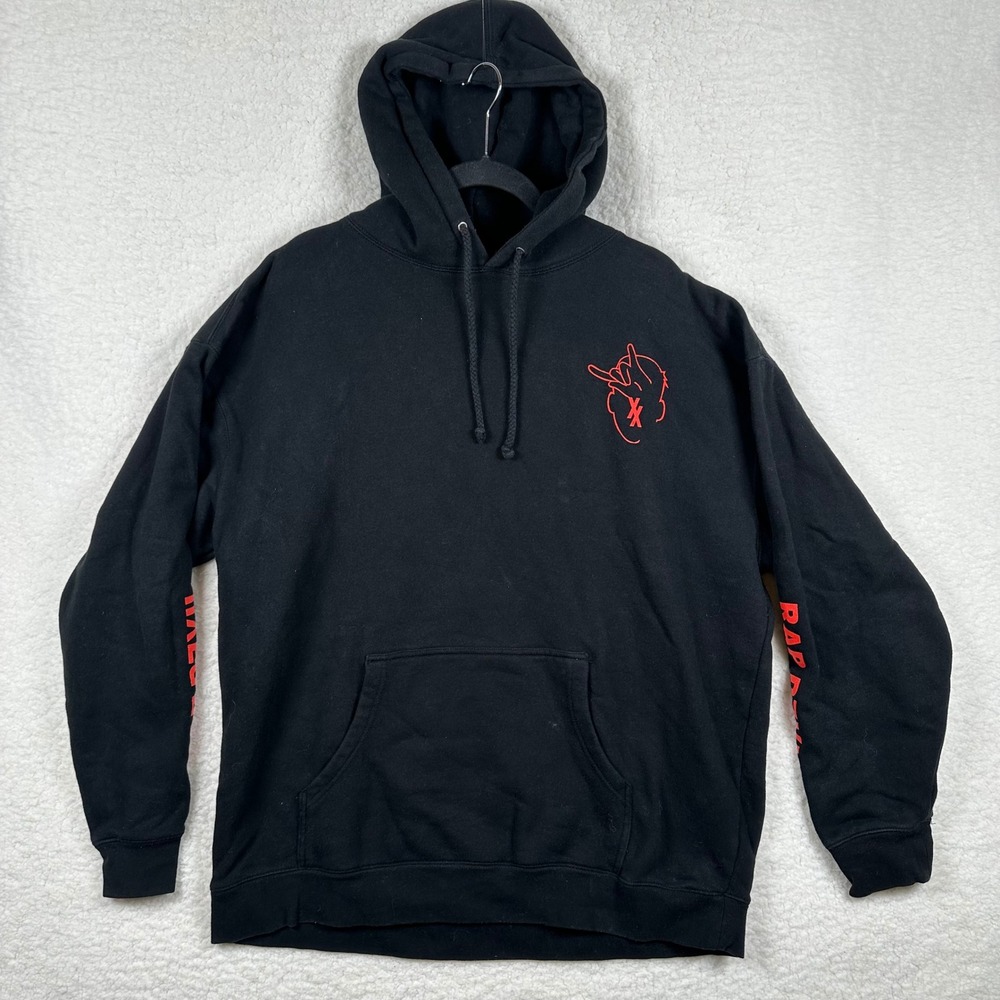 Machine Gun Kelly MGK Hotel Diablo Ticket Mainstream Rap Devil Hoodie XX Logo XL